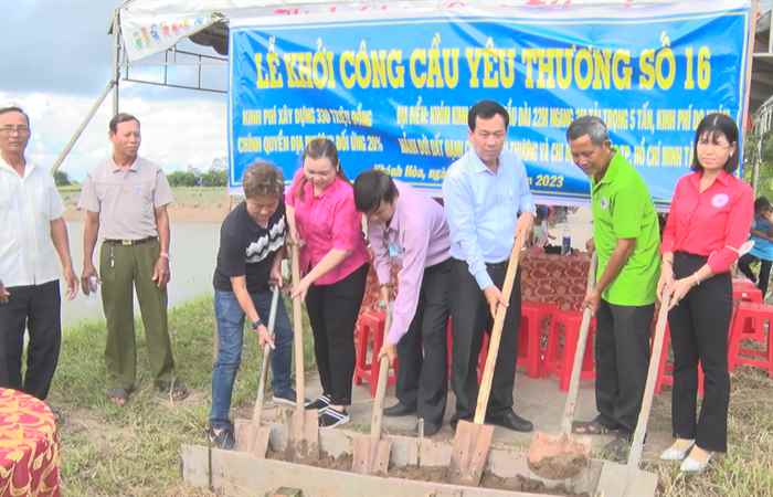 Vĩnh Châu khánh thành đưa vào sử dụng cầu nông thôn